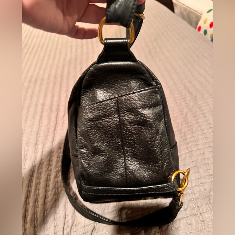 Hobo International " Fern Sling" crossbody, black